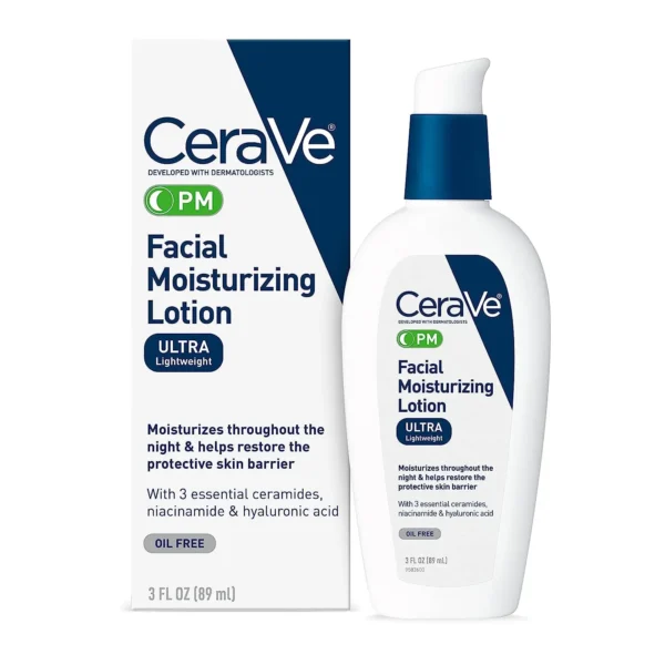 CeraVe PM Facial Moisturizing Lotion - Image 3