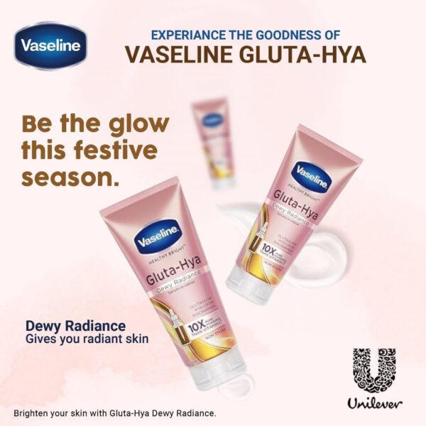 Vaseline® Healthy Bright Gluta-Hya Serum Burst Lotion - Image 2