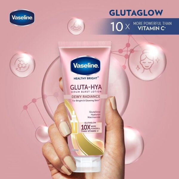 Vaseline® Healthy Bright Gluta-Hya Serum Burst Lotion - Image 4
