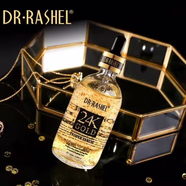Dr. Rashel 24K Gold Primer Serum – Radiance & Anti-Aging - Image 3