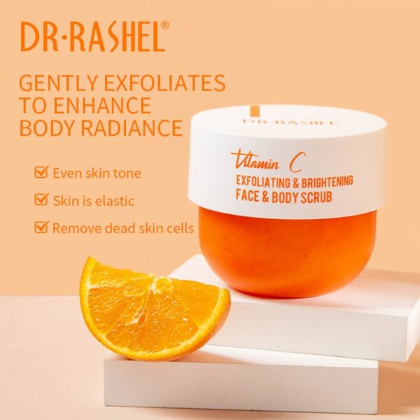 Dr. Rashel Vitamin C Exfoliating & Brightening Face & Body Scrub 100g